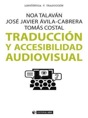 cover image of Traducción y accesibilidad audiovisual
